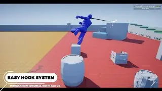 🔸Integration on UE5 Easy Hook System + Advanced Locomotion System V4 (ALS) ✅ | UE4 and UE5