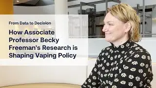 From Data to Decision: How Associate Professor Becky Freeman's Research is Shaping Vaping Policy