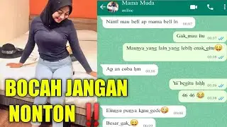 Prank Chat Lucu Minta Jatah Mama Muda Eps 13