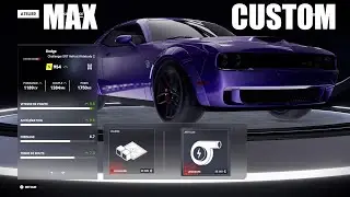 DODGE CHALLENGER SRT HELLCAT WIDEBODY MAX AMELIORATION Test Drive Unlimited Solar Crown CLASS S TDU