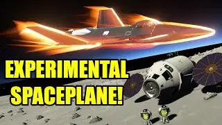 EXPERIMENTAL SPACEPLANE to the Mun in Kerbal Space Program 2