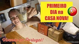 NOSSA NOVA CASA em PORTUGAL ! 🇵🇹🤩🏡 #portugal #rotina #mudança