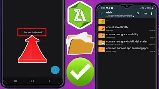 Как исправить отказ в доступе в Zarchiver ||  Доступ к файлу кэша запрещен Android