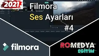 Filmora X Audio Ses Ayarları 2021