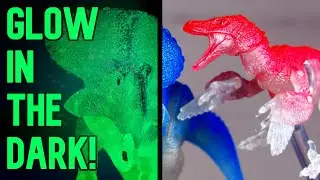 They GLOW! | Beasts of the Mesozoic | Glow-in-the-Dark Velociraptor Protoceratops & Psittacosaurus