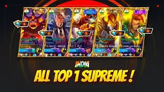 All India No.1 Supreme in Rank | Mobile Legends
