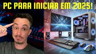 PC GAMER IDEAL PARA INICIAR 2025!