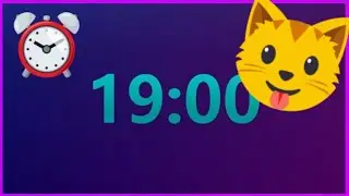 19 minute Timer Countdown (with Sound Alarm) ⏱⏱⏱⏱⏱⏱⏱⏱