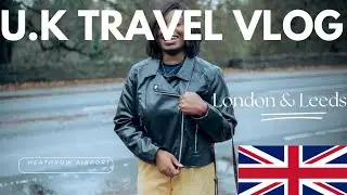 U.K Travel Vlog 1 |Airport Vlog| London Vlog