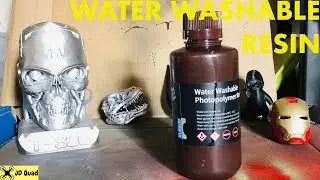 Elegoo Mars Water Washable Photopolymer Resin Video