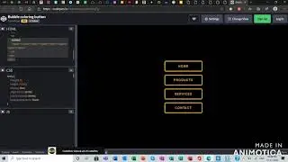 how to make a animated button in html and css with source code