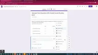 Social Studies EOC New Question Type: Match Table Grid with Google Forms