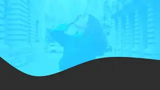 Quick CSS - Wavy Background with Blending image | CURVED Background In CSS & SVG