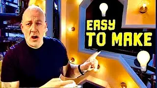 MAKE A FAIRGROUND LIGHT SIGN 💡💡 AFFORDABLE !! for parties, mancaves and bars!