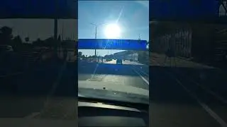 Новый надземный пешеходный переход у Ялтинского кольца #ялтинскоекольцо #трассатаврида