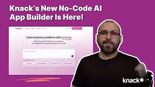 Just Launched: Knack’s New AI App Builder: Create with a Prompt