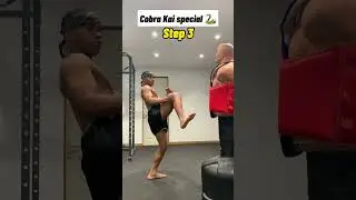 The Cobra Kai kick tutorial 🐍 