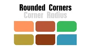 ROUNDED CORNERS IN FIGMA | CORNERS RADIUS IN FIGMA