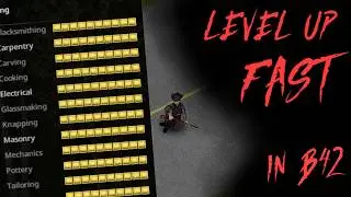 Leveling Every Skill FAST in Project Zomboid B42