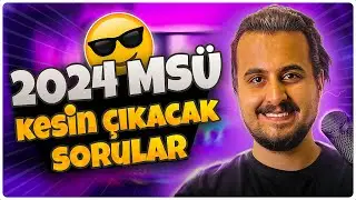 MSÜ KİMYA 2024 | ÇIKMIŞ SORULARI BİLEN ÇIKACAK SORUYU BİLİR