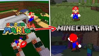 Super Mario 64 in Minecraft!