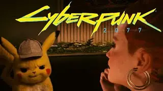 Detective Pikachu in Cyberpunk 2077