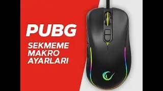 ŞOK MARKET ÜRÜNÜ RAMPAGE SMX-R47 X-JAMMER GAMING MOUSE DETAYLI MAKRO PROGRAMI VE PUBG AYARLARI