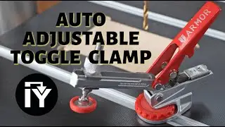 Auto-Adjustable Toggle Clamp Fits Every Time – No Fumbling!