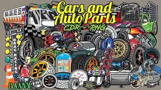Free Cars&AutoParts Editable Vector | Cdr/Png/ [ EasyDownload ] GDriveOnly