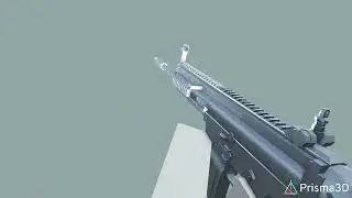 SCAR-H animation prisma 3D