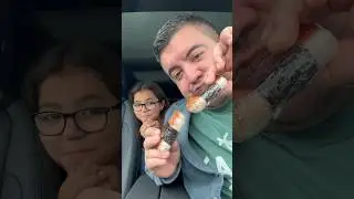 Spam Musubi Taste Test with my cousin! 