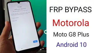 Eliminar Cuenta de Google Motorola Moto G8 Plus | Android 10