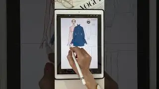 Эскизы одежды. Уроки рисования 