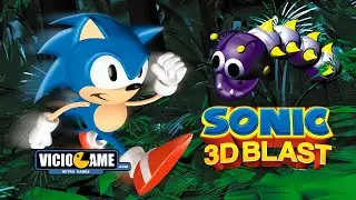 🎮 Sonic 3D Blast (Sega Genesis) Complete Gameplay
