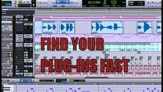 Pro Tools Basics 01 : Easiest Way to Find Your Plugins - Pro Tools