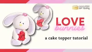 Love Bunny Cake Topper