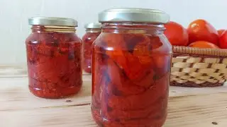 Вяленые помидоры. Восхитительная закуска из Средиземноморья.