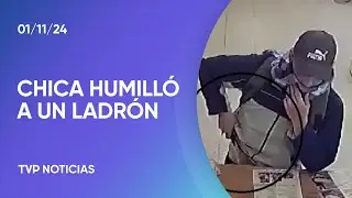 Entró a robar pero la empleada lo sorprendió