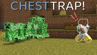 UNDETECTABLE Chest Trap in Minecraft 