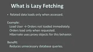Lazy vs Eager Fetching in Hibernate / Spring Boot Explained Clearly