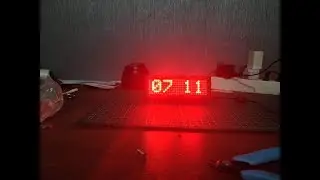 How to make clock and weather station from esp8266 and max7219