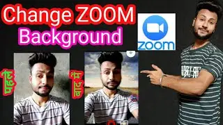 how to change  background in zoom meeting in mobile |  how to change zoom background on phone
