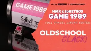 HMX GAME 1989 SWITCH ON QWERTYKEYS QK75n | OLD SCHOOL VIBES with a MODERN CLACK! #keyboard  #기계식키보드