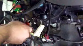 Peugeot 807 air condition fan mounting