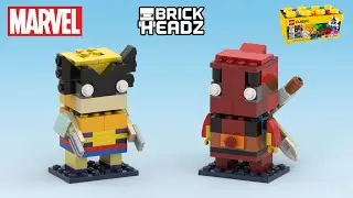 Deadpool and Wolverine Marvel Brickheadz Lego classic 10696