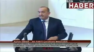 TBMM'de Bakan Çelik hakkındaki gensoru görüşüldü|sonhaber.im