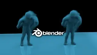 Human Shape Smoke Simulation | Rendered in Cycles | Blender 2.83