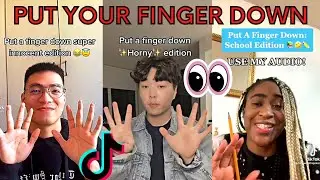Put your finger down 🙌 Tiktok Challenge compilations