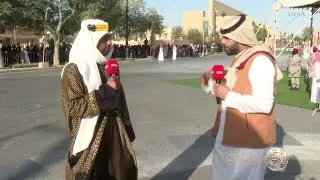 محمد المشاري وأحمد العثمان ينقلون لنا مسيرة يوم التأسيس من وسط الدرعية