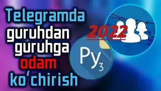 Telegram guruhga odam ogirlash 2022 || Telegram guruhga ozbek obunachi kopaytirish